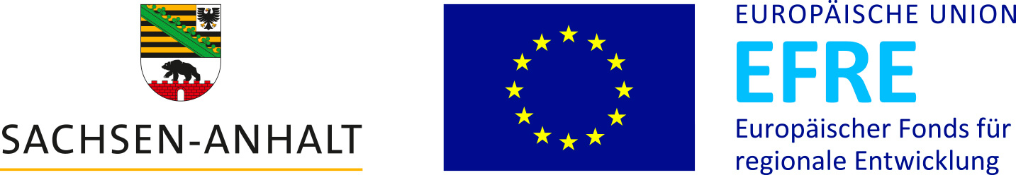 Hinweis auf Förderung aus dem Europäischen Fonds für regionale Entwicklung (EFRE)