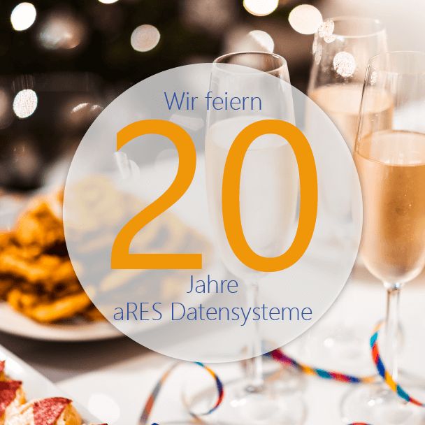 aRES Datensysteme 20-jähriges Jubiläum