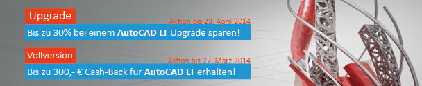 Banner AutoCAD LT Aktionen