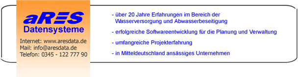 Header mit Logo aRES Datensysteme